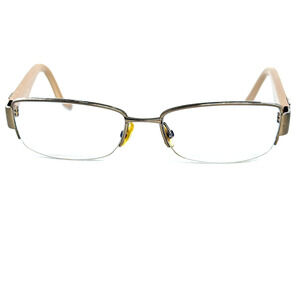 CHRISTIAN DIOR CD3706 NLY Italy Silver Half Rimless Eyeglasses 53-16-135‎ 20441